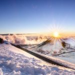 Pamje të pazakonta nga Hawaii, dëbora mbulon malin më të lartë të vendit