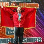 Enkileda Çarja shpallet kampione bote në peshëngritje