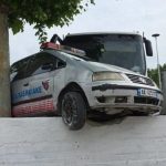 Aksident i rëndë në Fier/ Autobusi përplaset me makinën e policisë bashkiake, disa të plagosur