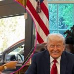 VIDEO/ Mbesa e Donald Trump surprizon ndjekësit, shfaqet duke punuar si shitëse