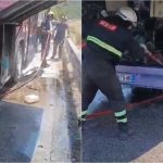 Shoferi ndërhyn në kohë, pasagjerët shpëtojnë nga zjarri në autobuz