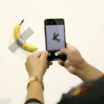 Bananja “6 milionë dollarëshe” konsumohet për herë të dytë në galerinë franceze