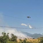 Zjarri në landfillin e Elbasanit vijon për të tretën ditë, nis ndërhyrja nga ajri