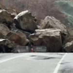 Bllokimi i rrugës Qukës-Qafë Plloçë, kompania nis punën për heqjen e shkëmbinjve nga aksi nacional