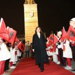 Spiropali, nderime te monumenti i Skënderbeut në Shkupin e vjetër: Simbol i qëndresës