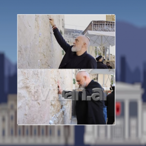 “Lutjet te Muri i Lotëve” Stop zbulon se çfare kishte letra e dëshirave të Ramës