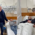 Berisha viziton të plagosurit në Spitalin e Traumës: Njëri u qëllua me snajper në kokë, dy me hematoma serioze