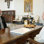 FOTOLAJM/ Rama takohet me Papa Leon XIV