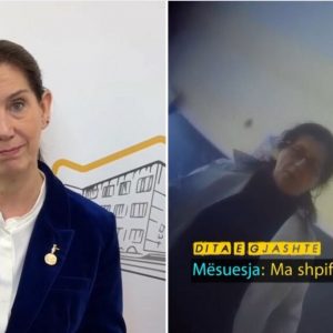 Skandali në Kamëz që u denoncua nga “Stop”, reagon Kumbaro: Ai person nuk është më pjesë e trupës së mësuesve!