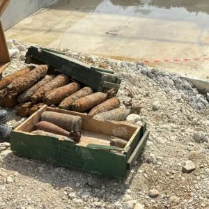 Të mbetura nga Lufta e Dytë Botërore, gjenden 160 predha në Selenicë