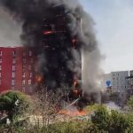 Zjarri që përpiu një pallat të tërë në kompleksin në Tiranë, zbardhet bilanci! 30 apartamente të djegura