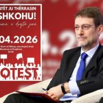 Ministri Hoxha mbështet protestën e studentëve në Shkup: Gjuha amtare, e drejtë themelore!