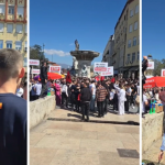 Protesta në Shkup, studentët kërkojnë që provimet t’i japin në gjuhën shqipe