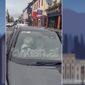 Qeni vetëm në makine kopjon të zotin, video bëhet virale