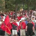Nis marshimi nga sheshi “Skënderbej” drejt Kryeministrisë në ditën e 25-të të protestës në Tiranë