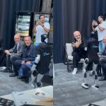 Rama ndan videon, i mëson një roboti në Gjermani të bëjë shqiponjën dykrenare
