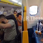 Dritarja e avionit shkëputet gjatë fluturimit në Greqi, pasagjeri mbetet pjesërisht jashtë