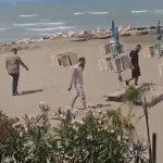 Operacioni “Plazhi i lirë”, policia heq qindra çadra e shezlongë pa leje në Golem