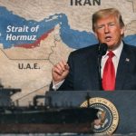 Trump publikon hartën, shpall Ngushticën e Hormuzit si “territor i ri amerikan”