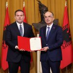 Ceremonia në Presidencë, Ervin Demo betohet si ministër i Punëve të Brendshme