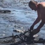 Tonelata peshqish kanë ngordhur në Lushnjë, rezervuari u zbraz për rikonstruksionin e portës