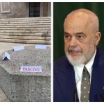 Rama vijon ftesën për dialog, e nis mëngjesin duke shpërndarë pamjet nga ulëset përpara Kryeministrisë