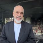 Rama reagon përherë të parë pas protestës së studentëve, nga zyra e djegur e Kolegjit të Europës: Do i kalojmë bashkë këto orë të vështira