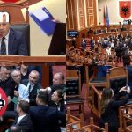 “Te q**sha robt” plas sherri ne parlament, deputetet ngrejne karriget